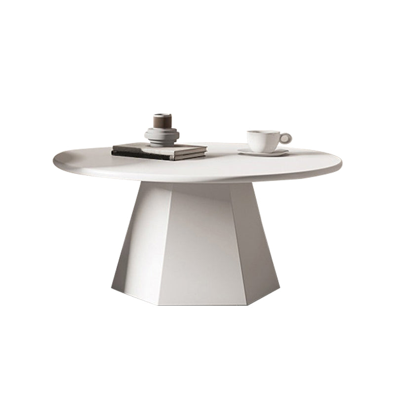 部屋用のモダンな黒/白いコーヒーテーブルの台座大理石のカクテルテーブル