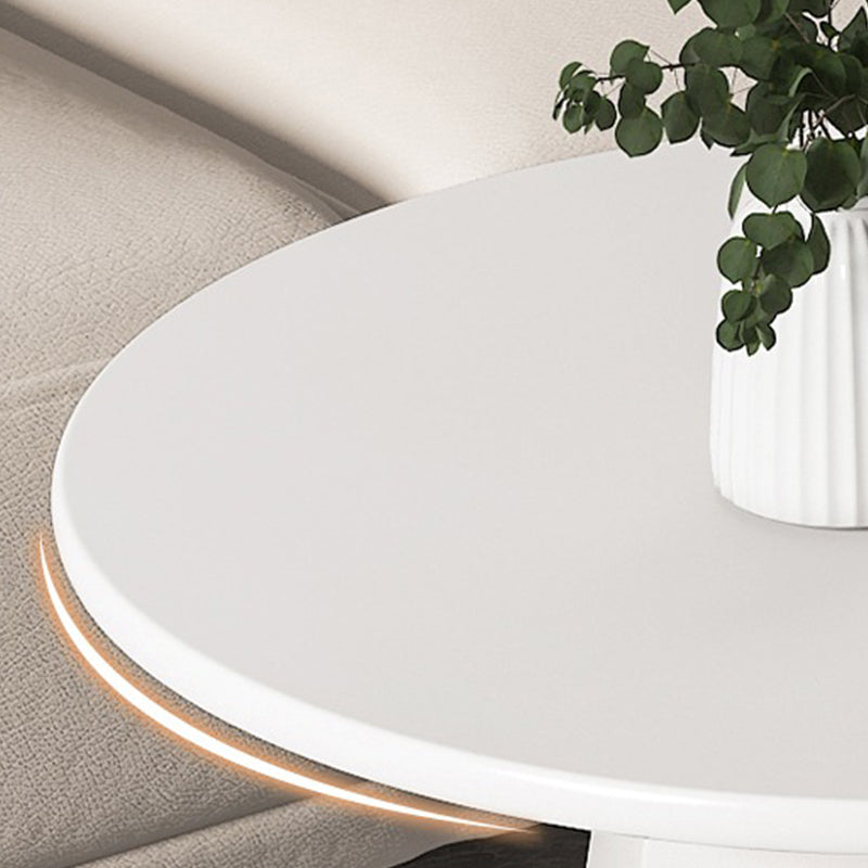 部屋用のモダンな黒/白いコーヒーテーブルの台座大理石のカクテルテーブル