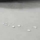 Solid Wood Sofa Square Arm Removable Cushions Faux Leather for Living Room