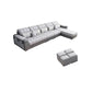 Contemporary Pillow Top Arm Furniture Sectionals in Grey for 3/4/5 People