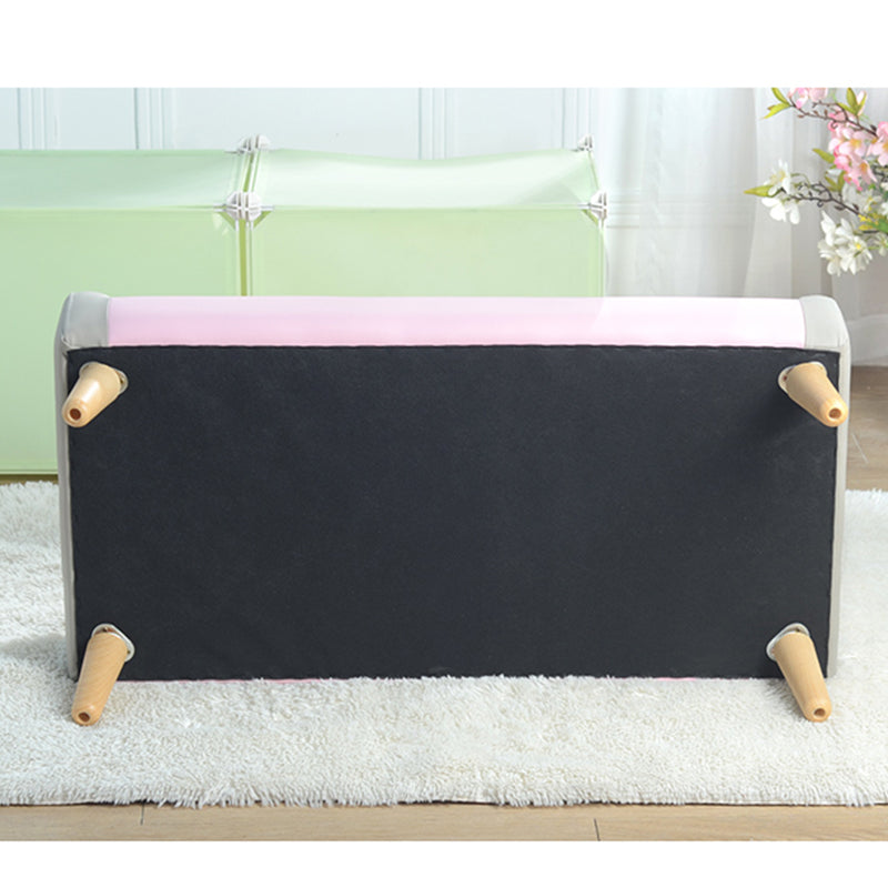 子供のためのモダンレザータイトバックロールアームソファソファソファ