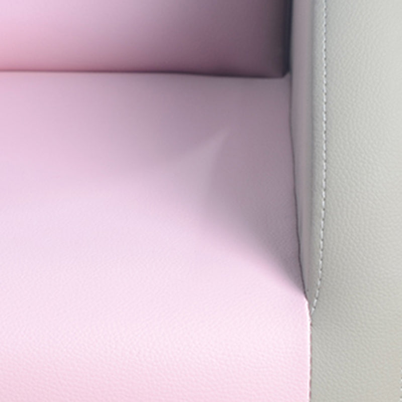 子供のためのモダンレザータイトバックロールアームソファソファソファ