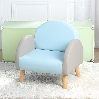 子供のためのモダンレザータイトバックロールアームソファソファソファ