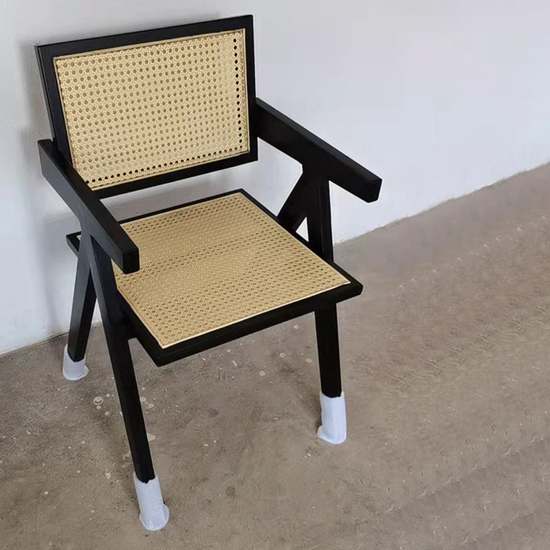 Wood 20" L x 20" W x 31.8" H Armless Solid Wood Frame Chair for Living Room Fabric Upholstered Black Clearhalo 'Accent Chairs' 'accent_chairs' 'Chairs & Seating' 'furn' 'furn_accent_chairs' 'Furniture' 'Living Room Furniture' 5313799