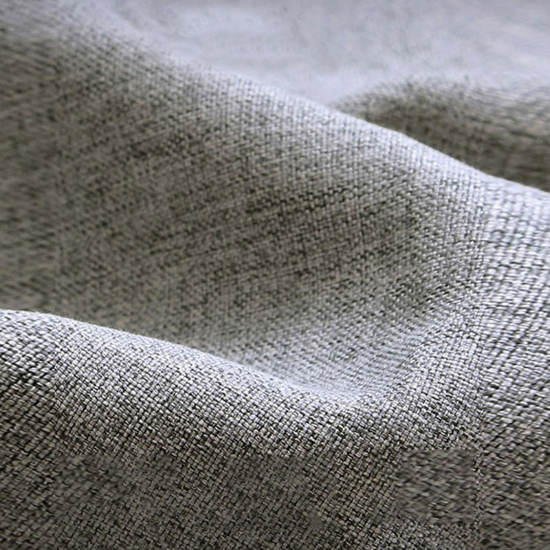 Contemporary Standard Faux Leather and Cotton Blend Settee Couch with Pillows Clearhalo 'furn' 'furn_sofas' 'Furniture' 'Living Room Furniture' 'Sofa' 'sofas' 5313822