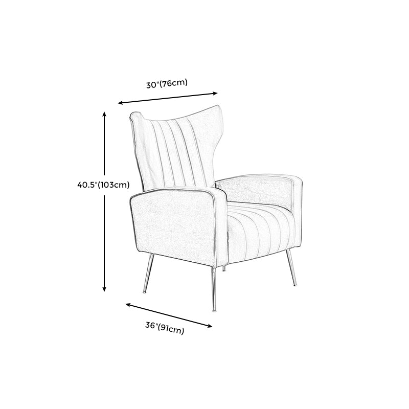29.9 "L x 35.8" W x 40,5 "H Arms Inclusief eenvoudige stoel met vier been