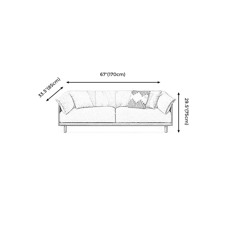 Sedute cuscinetti per cuscini standard di cuscino da salotto di cotone stazionario