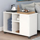 Transitional Rectangular End Table Removable Sofa Side Table with Storage