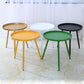 Contemporary 3 Legs Coffee Table Metal Tray Top Cocktail Table