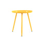 Contemporary 3 Legs Coffee Table Metal Tray Top Cocktail Table