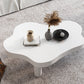 Mesa de café contemporánea de 3 patas Mesa de cóctel en forma de nube