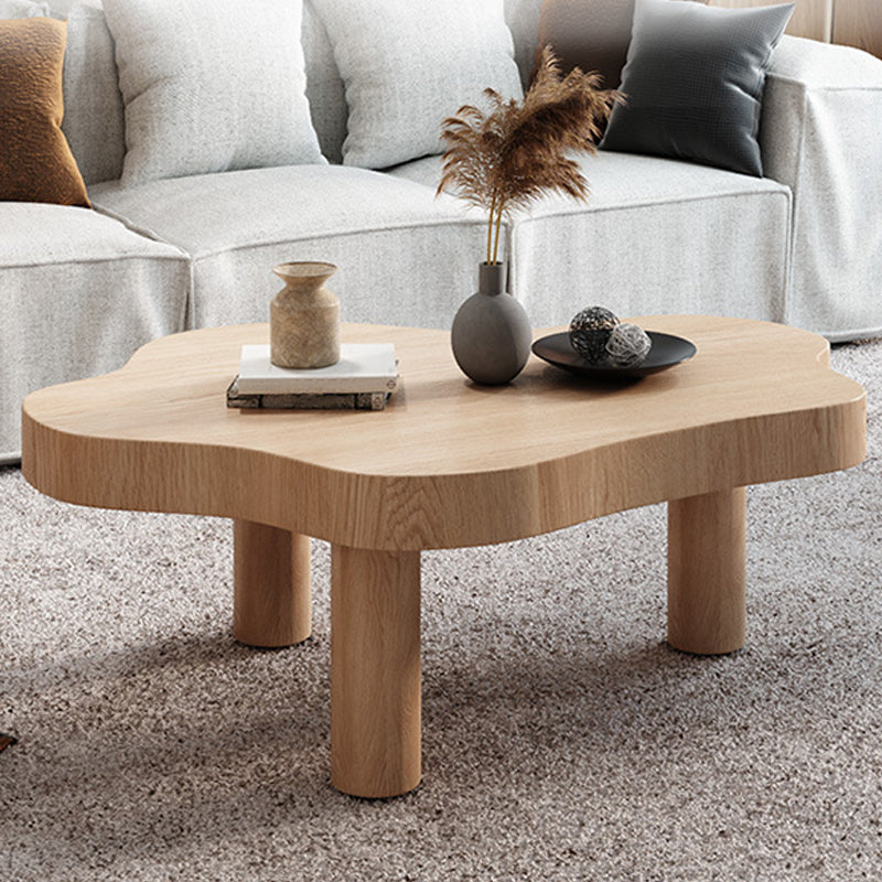 Mesa de café contemporánea de 3 patas Mesa de cóctel en forma de nube