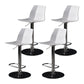 Woonkamer Noordse verstelbare Barstool PP -stoel Bar -ontlasting met pedaal