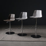 Woonkamer Noordse verstelbare Barstool PP -stoel Bar -ontlasting met pedaal
