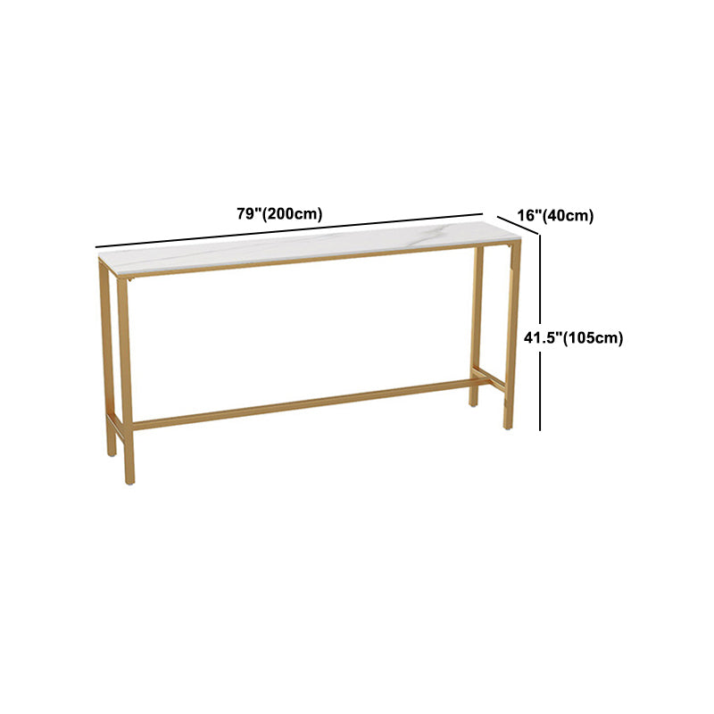 1/2/4 Piece Glam Matte Finish Pub Dining Set Sintered Stone Bar Table Set Clearhalo 'Bar Furniture' 'furn' 'furn_home_bar_bar_sets' 'Furniture' 'Home Bars & Bar Sets' 'home_bar_bar_sets' 'Kitchen & Dining Furniture' 5320123