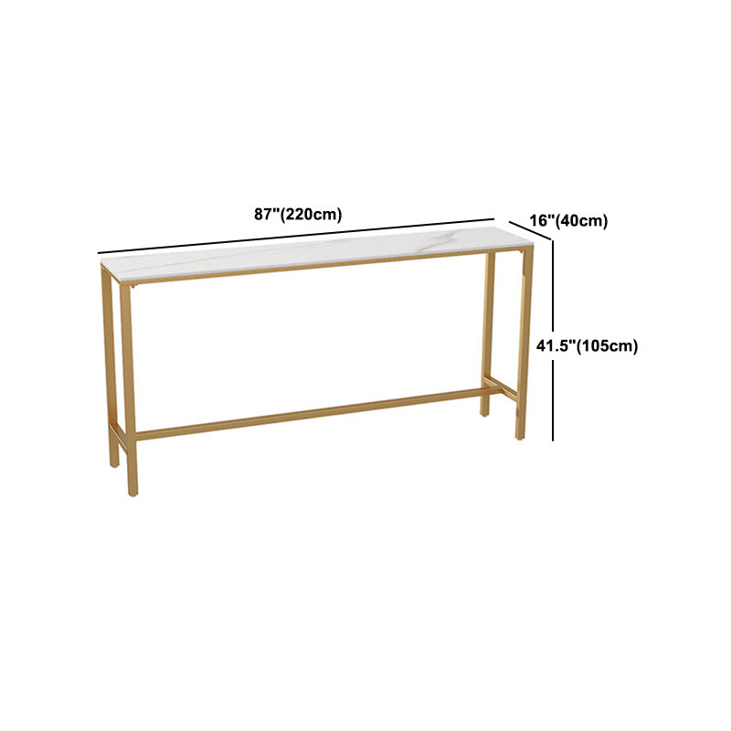 1/2/4 Piece Glam Matte Finish Pub Dining Set Sintered Stone Bar Table Set Clearhalo 'Bar Furniture' 'furn' 'furn_home_bar_bar_sets' 'Furniture' 'Home Bars & Bar Sets' 'home_bar_bar_sets' 'Kitchen & Dining Furniture' 5320124