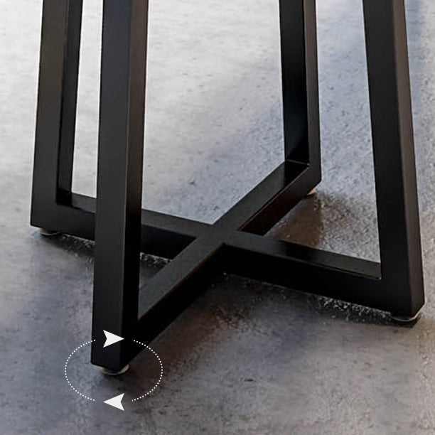 Industrial 1/9 Pieces Bar Table Set Rectangle Pine Wood Counter Table with High Stools Clearhalo 'Bar Furniture' 'furn' 'furn_home_bar_bar_sets' 'Furniture' 'Home Bars & Bar Sets' 'home_bar_bar_sets' 'Kitchen & Dining Furniture' 5320139