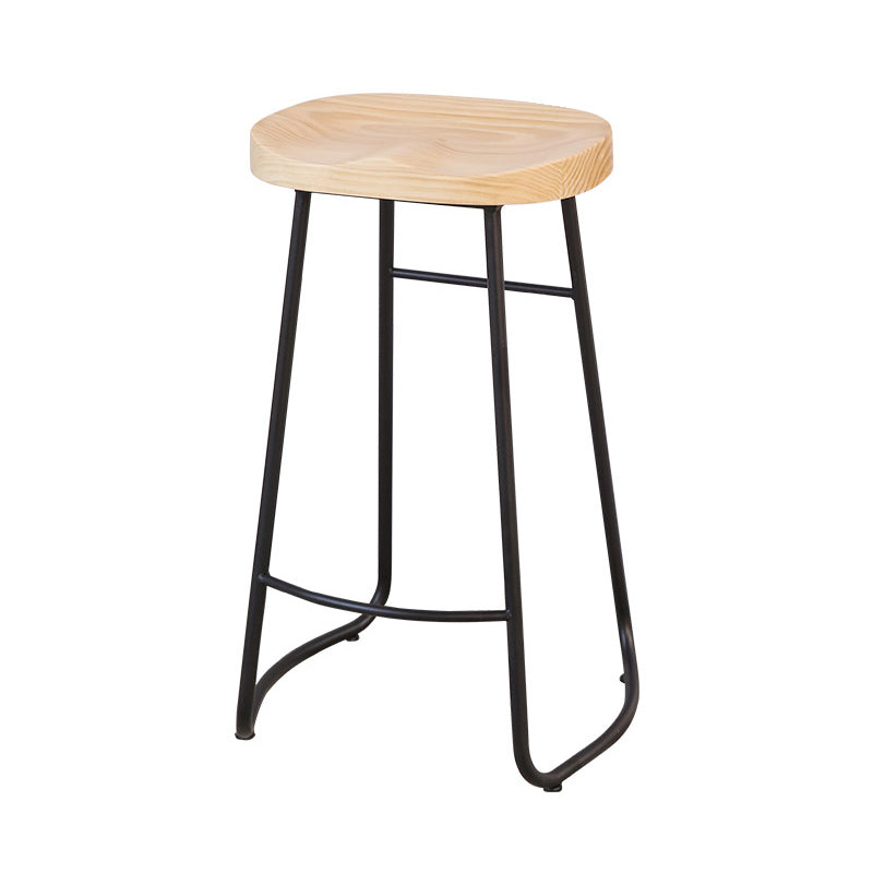 Recangle industriel Table de table en bois massif en bois massif 1/5/9