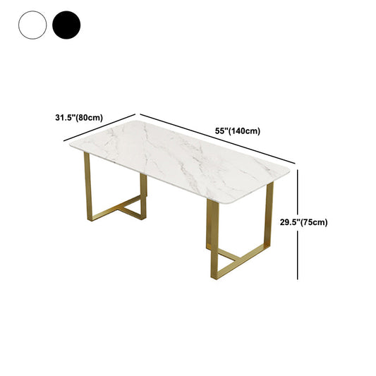 Ensemble de chaises et de bancs en velours modernes 1/2/6/7 pièces de table à manger à la maison
