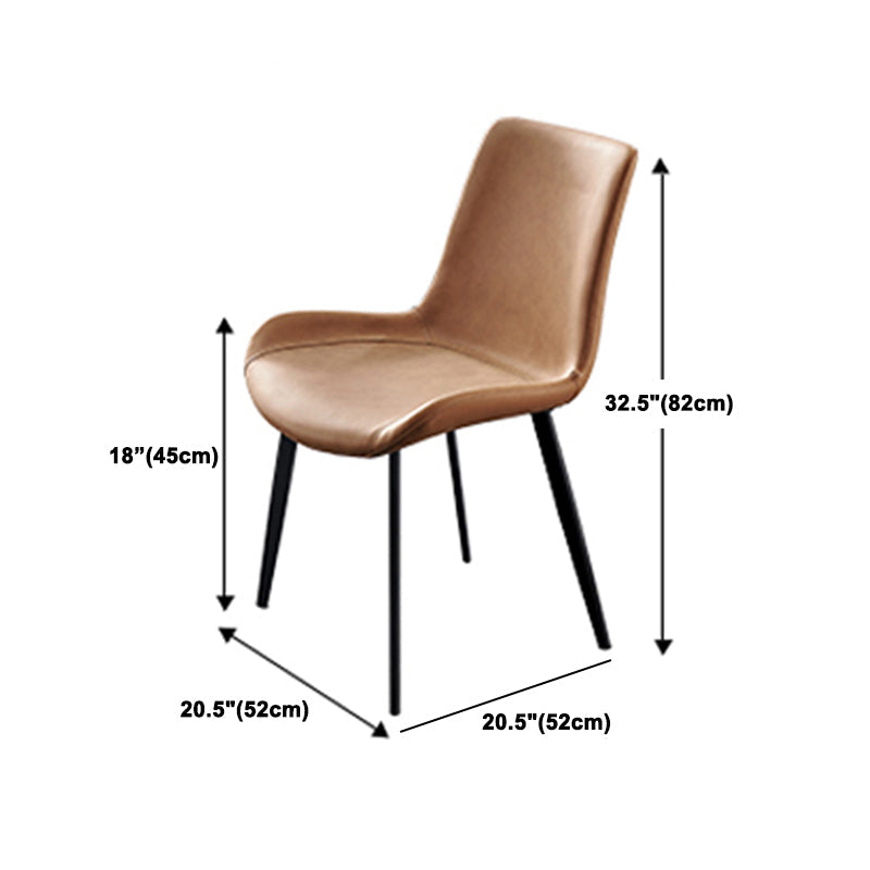 Contemporary Style Round Dining Table Set 1/4/6/7 Pieces Sintered Stone Dining Set Clearhalo 'Dining Room Sets' 'Dining Tables & Seating' 'dining_room_set' 'furn' 'furn_dining_room_set' 'Furniture' 'Kitchen & Dining Furniture' 5320309