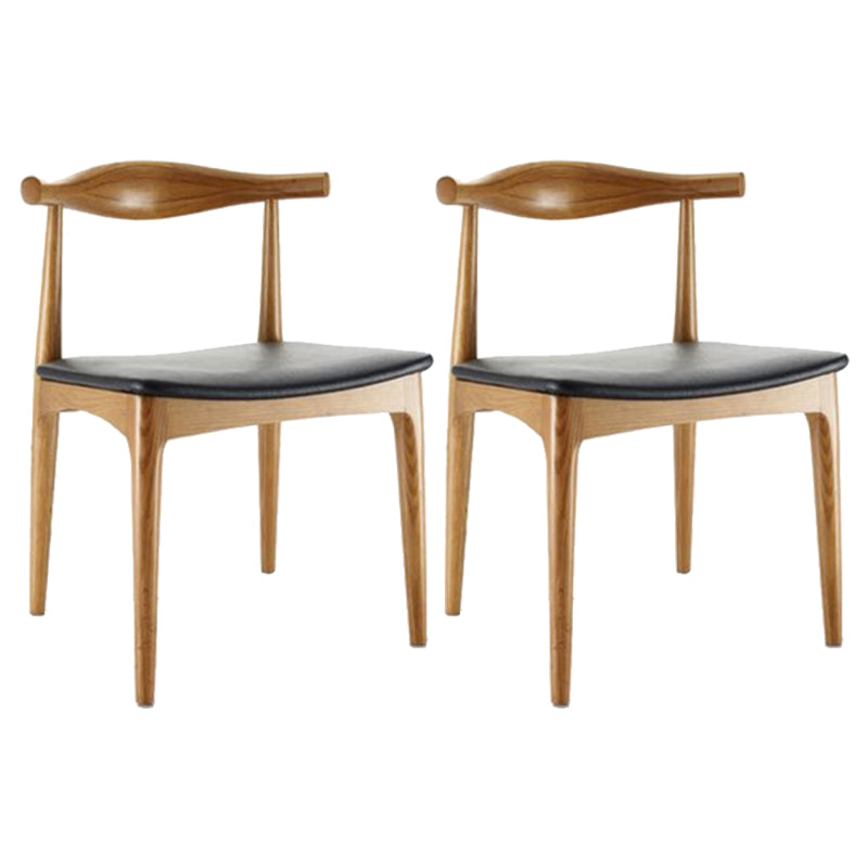 Indoor Industrial Dinette Set 1/2/5/7 Pieces Solid Wood and Metal Table Set 2 Wood Chairs Clearhalo 'Dining Room Sets' 'Dining Tables & Seating' 'dining_room_set' 'furn' 'furn_dining_room_set' 'Furniture' 'Kitchen & Dining Furniture' 5320316