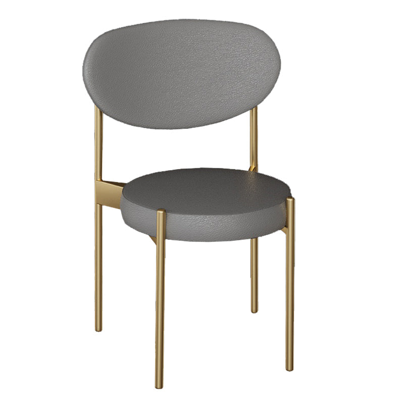 Glam Stone Top Dining Table Set 1/2/5 Pieces Rectangle White Indoor Dinette Set Clearhalo 'Dining Room Sets' 'Dining Tables & Seating' 'dining_room_set' 'furn' 'furn_dining_room_set' 'Furniture' 'Kitchen & Dining Furniture' 5320374