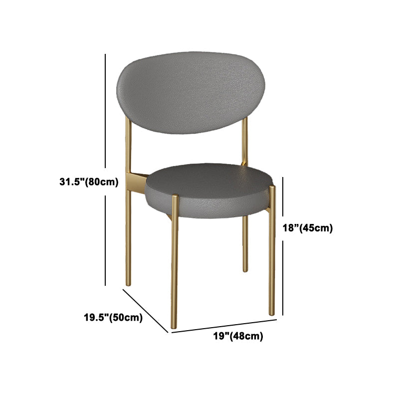 Glam Stone Top Dining Table Set 1/2/5 Pieces Rectangle White Indoor Dinette Set Clearhalo 'Dining Room Sets' 'Dining Tables & Seating' 'dining_room_set' 'furn' 'furn_dining_room_set' 'Furniture' 'Kitchen & Dining Furniture' 5320390