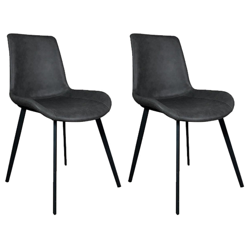 Modern Sintered Stone Dining Table Set 1/2/7 Pieces Home Dining Room Set 2 Grey Chairs Clearhalo 'Dining Room Sets' 'Dining Tables & Seating' 'dining_room_set' 'furn' 'furn_dining_room_set' 'Furniture' 'Kitchen & Dining Furniture' 5320410