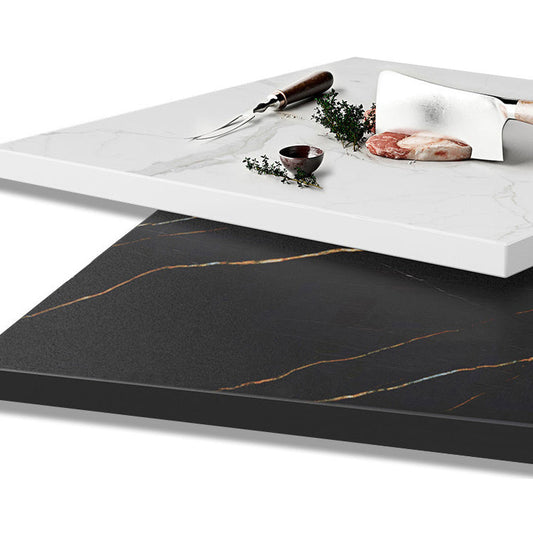 コンテンポラリースタイルのダイニングテーブル3ホームキッチン用の脚のディネットテーブル