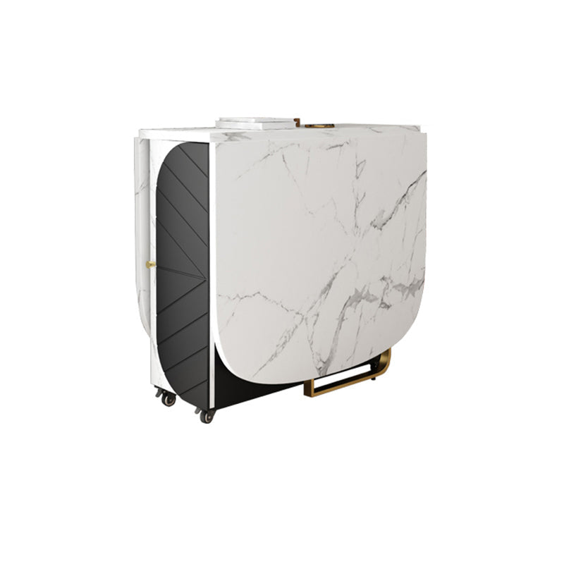 59 '' tavolo da pranzo rettangolare pieghevole tavolo moderno medievale con base di cavalletto di stoccaggio