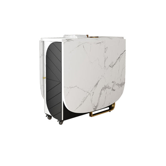 59 '' tavolo da pranzo rettangolare pieghevole tavolo moderno medievale con base di cavalletto di stoccaggio