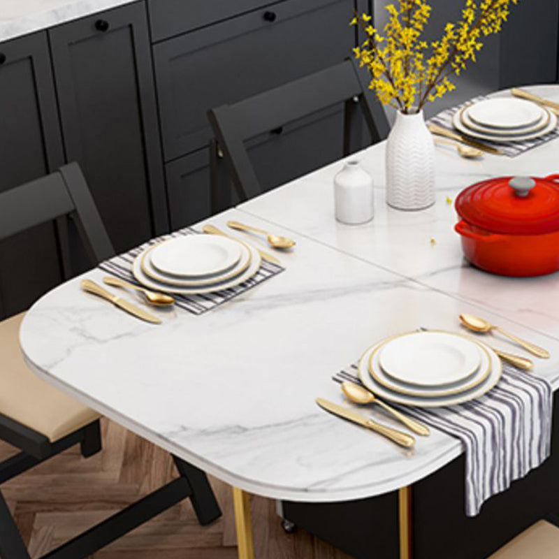 59 '' tavolo da pranzo rettangolare pieghevole tavolo moderno medievale con base di cavalletto di stoccaggio