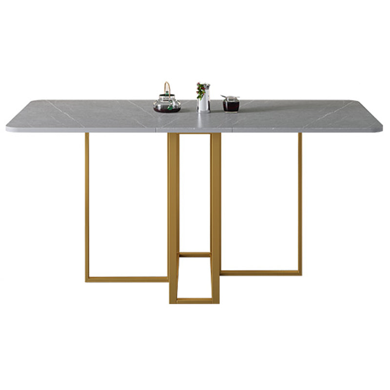 長方形の架台テーブルシンプルさのスタイル折りたたみ家具、59 "l x 29.5" w x 28.7 "h