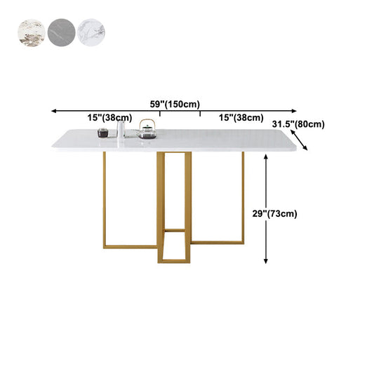 Tavolo da cavalletto rettangolare mobili pieghevole stile, 59 "l x 29,5" w x 28,7 "h