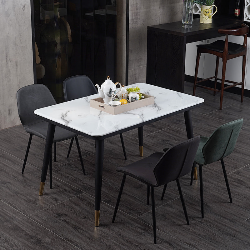 Wingback Side Chair Modern Leather Dining Chair for Dining Room Clearhalo 'Dining Chairs' 'Dining Tables & Seating' 'dining_chair' 'furn' 'furn_dining_chair' 'Furniture' 'Kitchen & Dining Furniture' 5320836