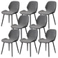 Wingback Side Chair Modern Leather Dining Chair for Dining Room Light Gray 8 Piece Set Clearhalo 'Dining Chairs' 'Dining Tables & Seating' 'dining_chair' 'furn' 'furn_dining_chair' 'Furniture' 'Kitchen & Dining Furniture' 5320854