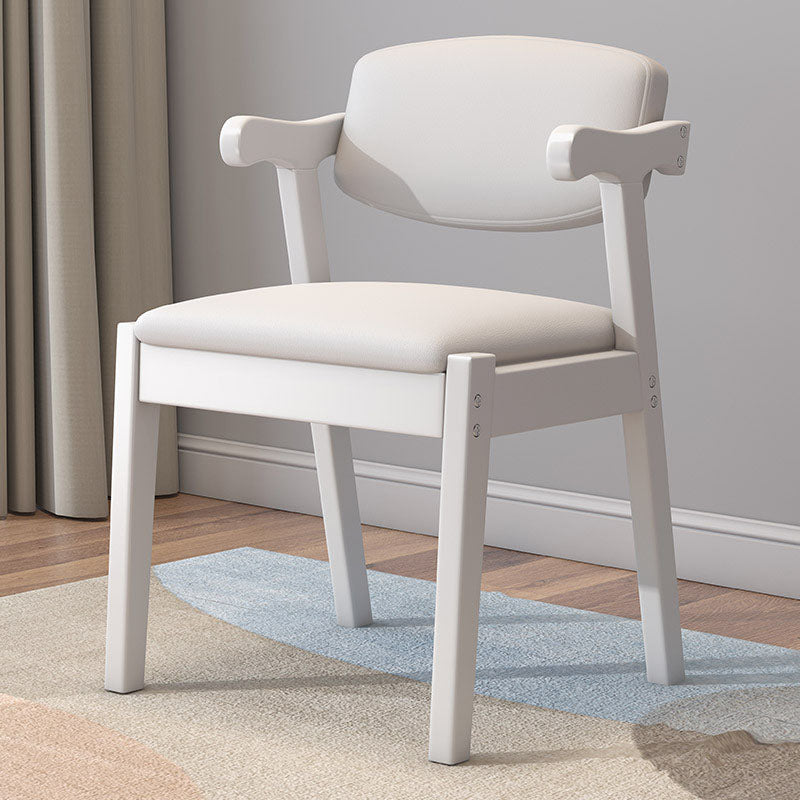 Zeitgenössischer Leder -Esstuhl offener Essnebel Möbel im matten Finish