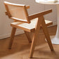 Oak Solid Wood Dining Chair Traditional Rattan Dining Arm Chair Clearhalo 'Dining Chairs' 'Dining Tables & Seating' 'dining_chair' 'furn' 'furn_dining_chair' 'Furniture' 'Kitchen & Dining Furniture' 5321101