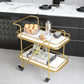 29.92" High Rolling Contemporary Prep Table Metal Prep Table for Restaurant Clearhalo 'furn' 'furn_kitchen_islands_carts' 'Furniture' 'Kitchen & Dining Furniture' 'Kitchen Islands & Carts' 'kitchen_islands_carts' 5321354