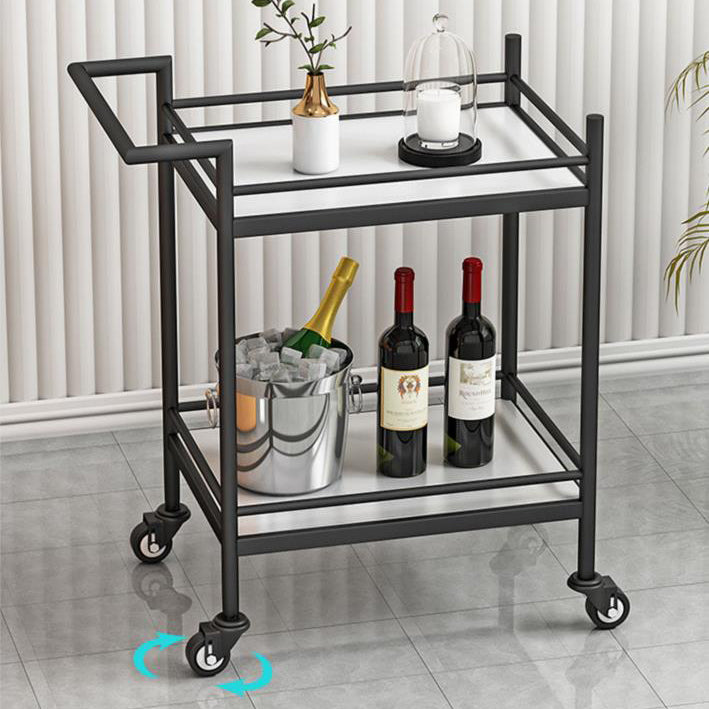 29.52" High Rolling Contemporary Prep Table Stone Prep Table Clearhalo 'furn' 'furn_kitchen_islands_carts' 'Furniture' 'Kitchen & Dining Furniture' 'Kitchen Islands & Carts' 'kitchen_islands_carts' 5321381