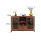 Sideboard moderna legno massiccio senza angoscia con cassetti Creedenza mobili