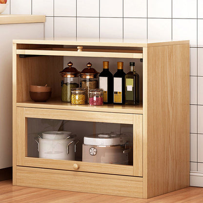 Sideboard in legno ingegnerizzato del server moderno con porta per soggiorno