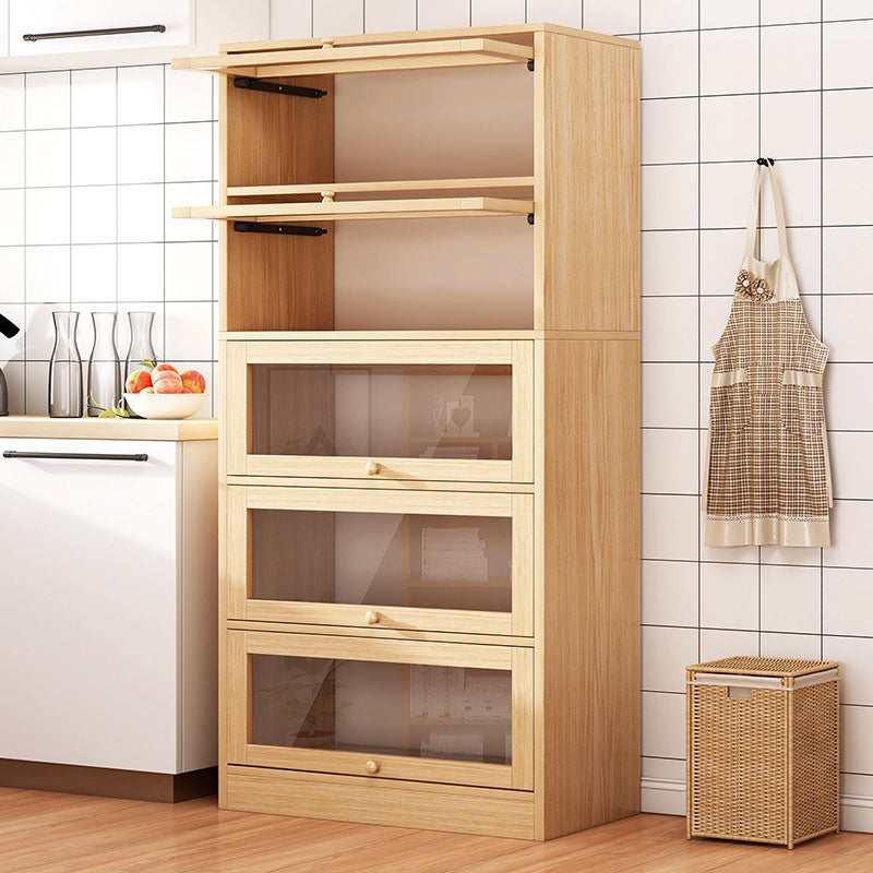 Sideboard in legno ingegnerizzato del server moderno con porta per soggiorno