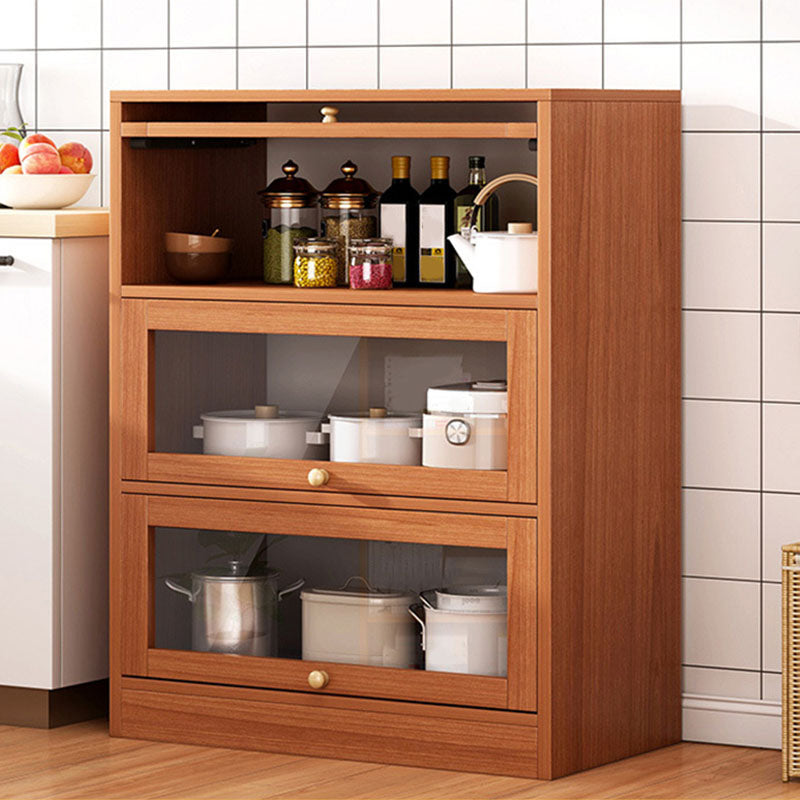 Sideboard in legno ingegnerizzato del server moderno con porta per soggiorno