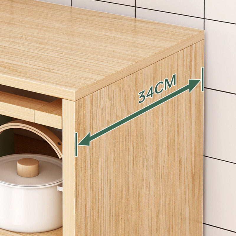 Sideboard in legno ingegnerizzato del server moderno con porta per soggiorno