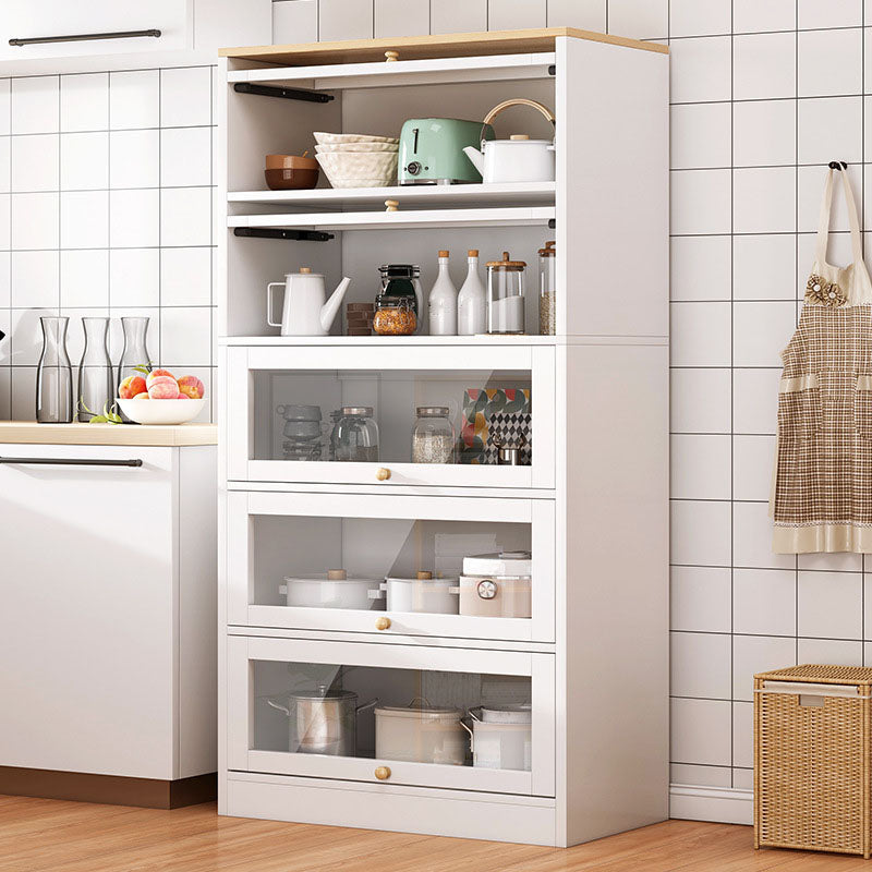 Sideboard in legno ingegnerizzato del server moderno con porta per soggiorno