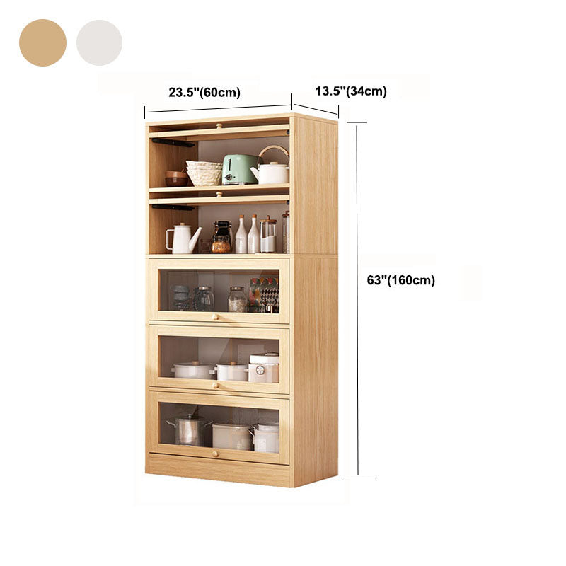 Sideboard in legno ingegnerizzato del server moderno con porta per soggiorno