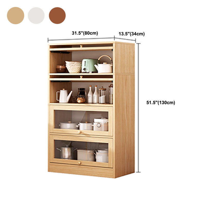 Sideboard in legno ingegnerizzato del server moderno con porta per soggiorno