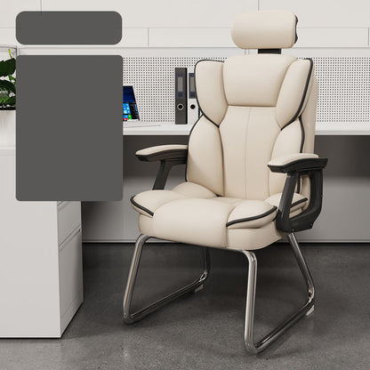 High Back Executive Bureau -voorzitter Moderne faux lederen armstoel