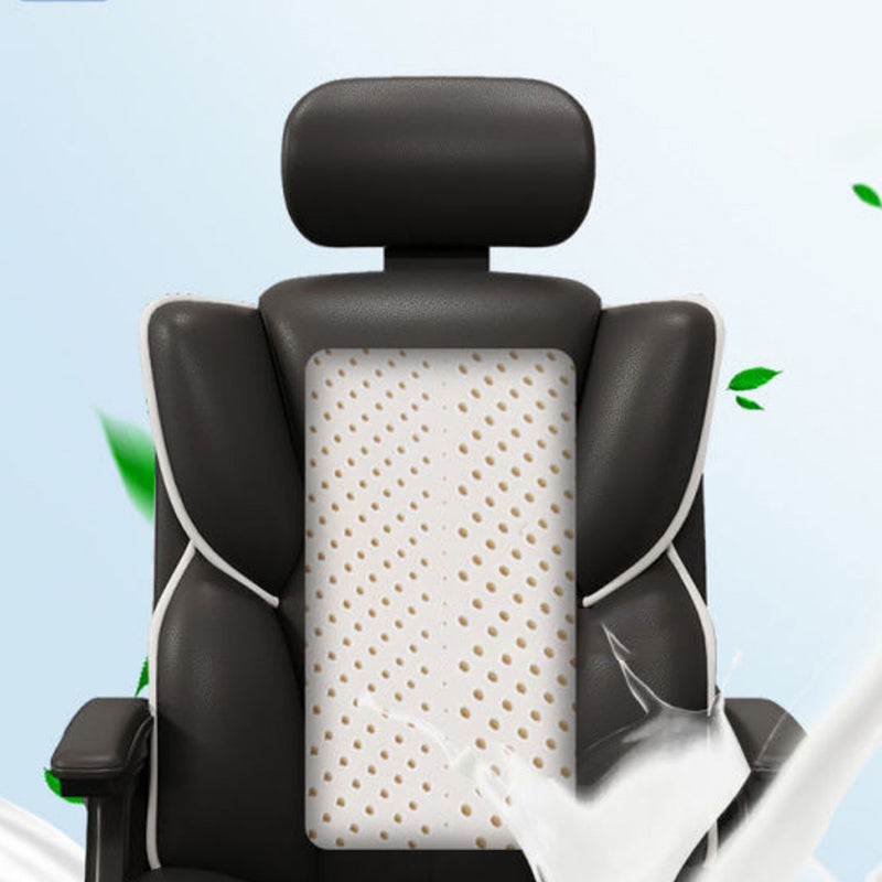 High Back Executive Bureau -voorzitter Moderne faux lederen armstoel